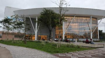fachada do blue med convention center. #paratodosverem