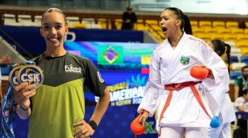 Carateca santista conquista dois ouros no Sul-Americano Adulto