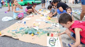Semana do Brincar reúne crianças em diversos pontos de Santos