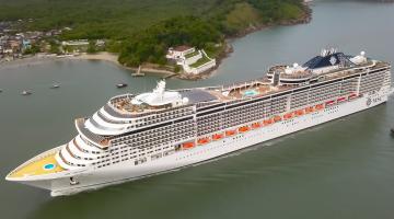 Santos recebe primeiro navio da temporada de cruzeiros