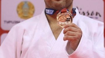Judoca santista conquista bronze no Mundial Paralímpico no Cazaquistão