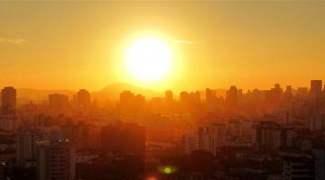 nascer do sol em santos. #paratodosverem