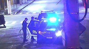 guardas efetuando a prisão #paratodosverem