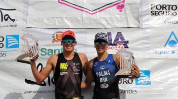 Marcus Fernandes e Fernanda Palma vencem no Troféu Brasil de Triathlon 