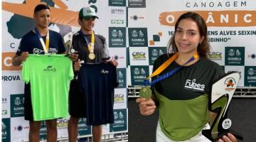 Santistas vencem 1ª etapa do Campeonato Brasileiro de Canoagem Oceânica