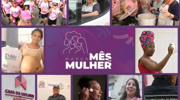 Mural homenageando as mulheres. #Paratodosverem