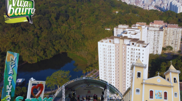 'Viva o Bairro' sobe para cuidar do encantador morro da Nova Cintra, em Santos