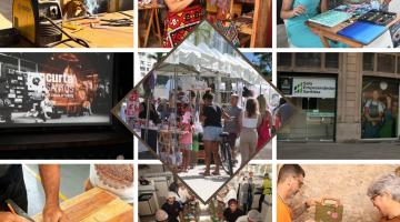 painel em homenagem ao Dia da Criatividade. #Paratodosverem