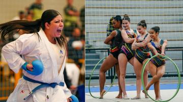 Caratê e ginástica rítmica garantem mais títulos para Santos nos Jogos Regionais