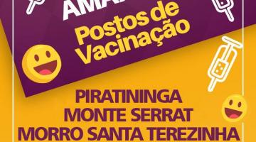 Prefeitura mantém postos de vacinação neste sábado