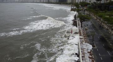 Primavera começa com tempo instável e possibilidade de ressaca em Santos