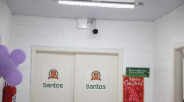 Santos amplia monitoramento em unidades de saúde e chega a 700 novas câmeras instaladas em toda a Cidade