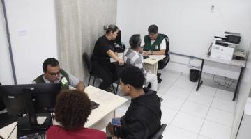 servidores fazem cadastro de moradores #paratodosverem 