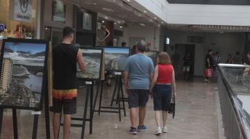 Pontos turísticos de Santos viram tema de exposição em homenagem aos 478 anos da Cidade