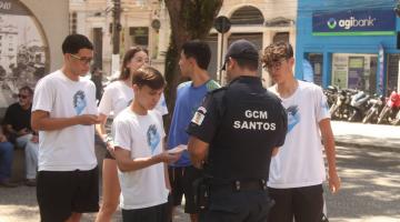 Guardas Municipais de Santos mobilizam munícipes para ação solidária de doação de sangue