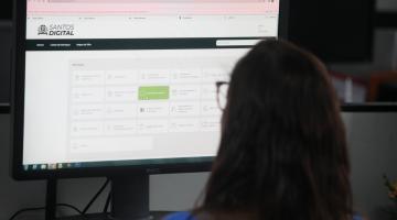 Mais ágil e intuitivo, novo sistema oferta à população carta de serviços municipais de Santos