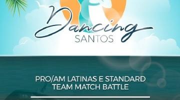 Santos recebe a primeira etapa do Circuito Brasileiro de Dança Esportiva 2018