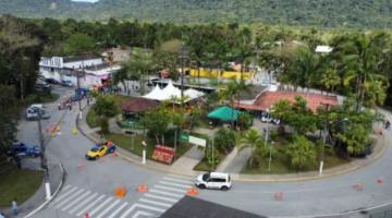 vista geral e área de caruara. #paratodosverem