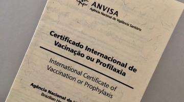 Certificado de vacinação para viajantes está em falta