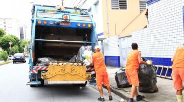 Lixo limpo e domiciliar serão coletados normalmente no feriado 