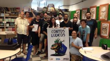 Gibiteca tem tarde de jogos com o projeto Contos Lúdicos