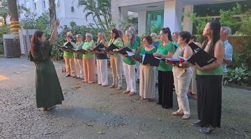 Coral Santista de Servidores. #Paratodosverem