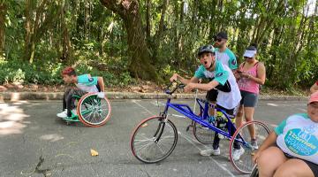 Corrida na Zona Noroeste de Santos promove inclusão de pessoas com deficiências
