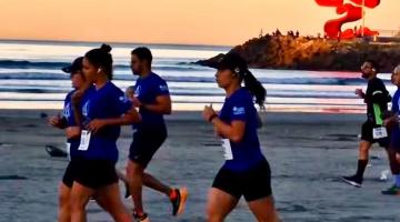 corrida na areia. #Paratodosverem