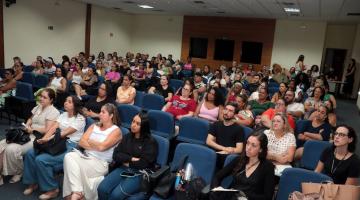 cozinheiros acompanham palestra #paratodosverem 