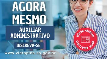 Santistas podem se inscrever em curso de auxiliar administrativo com bolsa de R$ 210