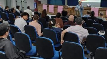 servidores passando por capacitação #paratodosverem