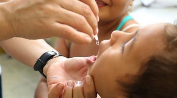Vacinação contra paralisia infantil segue até o dia 14 em Santos