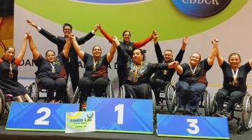 Santos conquista 14 medalhas em Campeonato Brasileiro de dança em cadeira de rodas
