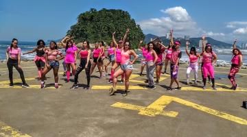 Vilas Criativas de Santos celebram o Outubro Rosa com dança