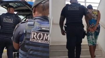 Homem é preso pela Guarda Municipal de Santos após agredir esposa grávida
