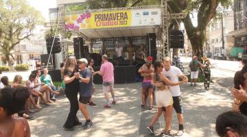 Primavera Criativa leva 15 mil pessoas ao Centro Histórico de Santos