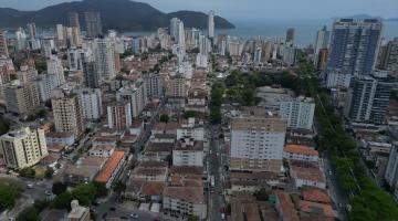 visão aérea da Ponta da Praia #paratodosverem