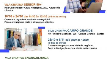 Economia prateada: inscrições abertas para palestras a empreendedores 50+ em Santos