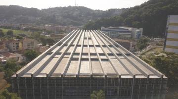 cobertura do teatro municipal #paratodosverem