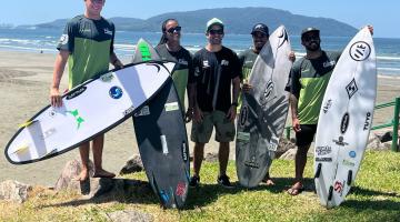 Surfistas da Fupes no Quebra-Mar. #Paratodosverem