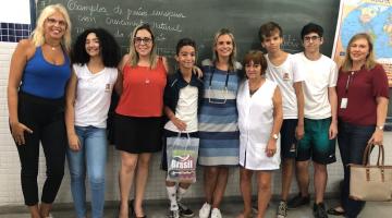 Educação de Santos premia alunos no concurso de slogan da Feira de Profissões
