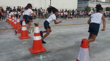 Escolas municipais reforçam participação santista no Dia do Desafio