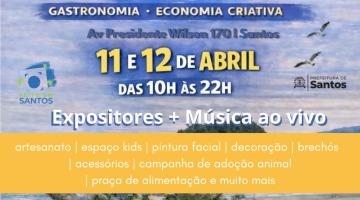 Fim de semana em Santos tem agenda com feiras e lançamento de livro