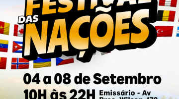 Festival das Nações leva gastronomia internacional e música ao Novo Quebra-Mar de Santos