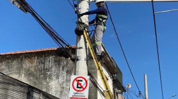 técnico remove fios de poste #paratodosverem