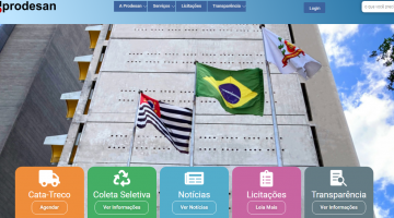 Prodesan lança novo site, aplicativo e redes sociais para se aproximar mais do santista