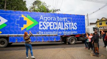 carreta em rua #paratodosverem