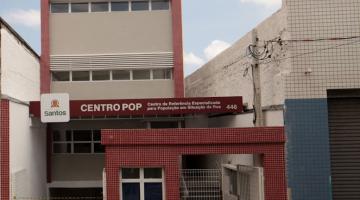 a fachada do Centro Pop. #paratodosverem