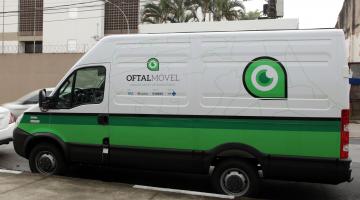 Unidade móvel oftalmológica inicia atendimento nesta terça 