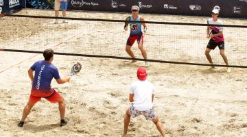 Beach Tennis tem seus campeões na Arena Verão